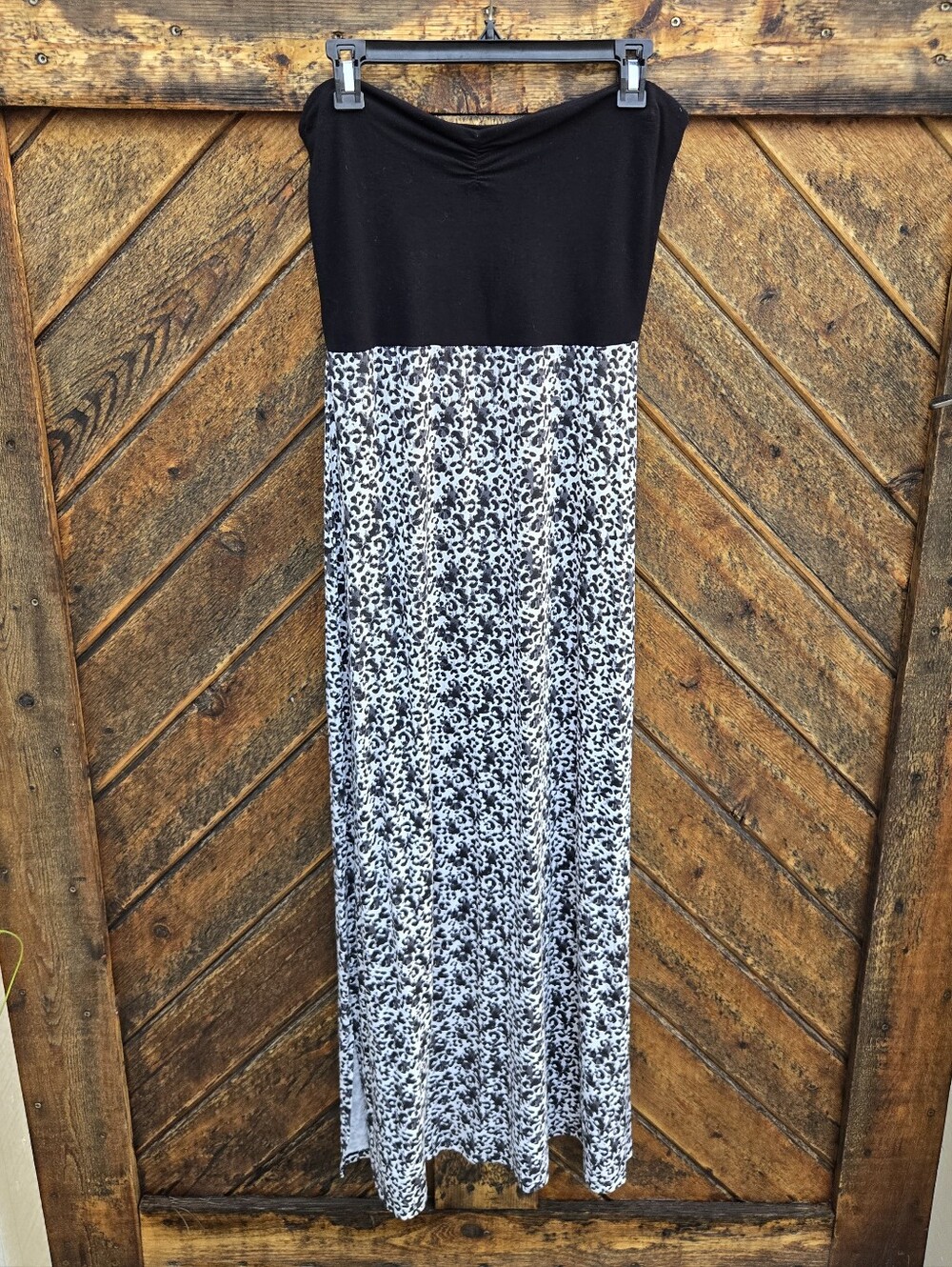 Hurley Tomboy Stapless Animal Print Maxi Dress Sundress